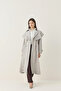 Walking Windproof Cotton Fabric Embroidered Trench Coat - 7