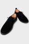 Orthopedic Comfortable Sole Lace-Up Daily Women's Casual Shoes Black - Black - 3