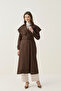 Walking Windproof Cotton Fabric Embroidered Trench Coat - 3