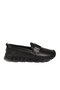 Black Genuine Leather Flexible Lightweight Comfortable Women's Casual Shoes 0005 Z - 2