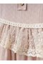 Nostalgia Breeze Lace Detailed Baby Girl Dress - 3