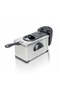 Deep Fryer with Adjustable Thermostat and Thermal Cut-Out Reset Button