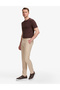 Beige Slim Fit Waist Drawstring Canvas Trousers 50320851-Vr011 - 3