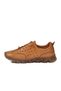 Tan Genuine Leather Flexible Lightweight Women's Casual Shoes 0007 Z - 4