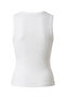 Premium Stone Detailed Tank Top - Ecru - 2
