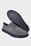 Orthopedic Comfortable Sole Lace-Up Daily Women's Casual Shoes Gray - 5