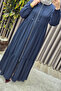 Women's Clothing Plus Size Brooched Crepe Fabric Ferace - 5