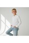 Boy's White Muslin Shirt (Half Button) 100% Cotton Stand Collar Summer Comfortable Shirt - 2