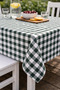 Pötikare Cotton Tablecloth Tablecloth 160X170 cm - for Balcony, Garden, Kitchen, Picnic - 2