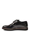 Black Patent Leather Lace-Up Men's Casual Shoes 232 m - 4