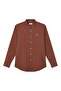 Men’s Cotton Slim Oxford Shirt with Embroidery