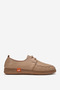 Women's Comfort Daily Loafer Shoes Real Leather Pn 2084 Nude