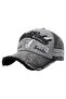 Unisex Vintage Black Rebel Embroidered Adjustable Baseball Cap Hat Set of 2 - 7