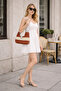 Sienna Crochet Shoulder Bag – Cream Stripe Edition - 5