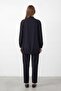 Women's Star Stone Detailed Zippered Tunic Trouser Suit – 14447 - 3