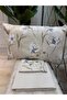 Double Bed Sheet and Pillowcase Set Without Elastic - 4
