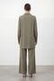 Women's Collar Detailed Wide-Leg Suit 14480 - 3