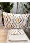 Double Bed Sheet and Pillowcase Set Without Elastic - 4