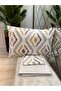 Double Bed Sheet and Pillowcase Set Without Elastic - 3