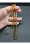 Uğur Şener Masterpiece 0.6 Transparent Delim Double Layer Polished Arrow-Like Tightening Amber - 4