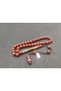 Zeyn Usta's Work Silver Necklace with Amber Pendant - 3