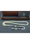 Silver Tassel with Wooden Box 13.08 Gr. Russian Kaliningrad Kaya Damla - 3