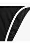 Matte Fabric Regular Waist Drawstring Bikini Bottom - 6