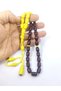 Junaid Hasan Masterpiece 12 Layers of Antique Model Crimped Amber Wrapped in Silk - 5