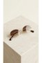 Women's Sunglasses Nude Uv400 Protection Legendary Season New Vintage Crystal Glasses with Case and Cloth Gift - 4