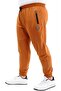 Plus Size Sweatpants Tight Leg Zippered 22501 Cinnamon - 3