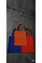 Cloth Bag Without Printing Red,Orange,Blue - 2