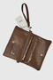 Keira Taba Matte Long Strap Wallet Detailed Crossbody Women's Hand and Shoulder Bag - 3