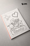 Sanrio Coloring and Sticker Book A4 |   50 Pages of Coloring + 20 Stickers |   Children's Activity Book - 4