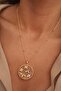 Honey bee honeycomb necklace
