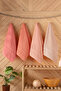 4-Piece Towel Set |   Hand, Face and Hair Towel |   50X90 cm - 100% Cotton Towel - Towel Set - 3