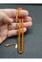 Serdal Mediterranean Masterpiece, Ankle Length (Small Size), Like an Arrow, Fire-Resistant Amber, Certified 9570 - 5