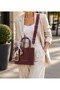 Flawless Detailled 4-Section Large Volume Medium Size Shoulder and Crossbody Bag: Dimensions 25X20 Cm: - 6