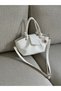 Women's Knot Strap Skin-Look Hand and Shoulder Bag Modern Daily Crossbody Bag En30 Size15 - 3