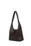 Juniper Bitter Brown Matte Double Zipper Women's Hand and Shoulder Bag
