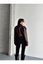New Season Trendy Leather Jacket with Buttons and Belt - 4