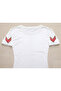 Dress Patch Arma Applique Red Color Sewn on Dress Coat Coat Patch