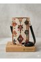 Ethnic Patterned Woven Phone Holder Shoulder Bag - 3