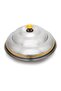 50 CM Orchid Collection Stainless Steel Koozy Tray Silver & Gold - 2