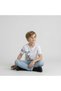 Boy's Gradient Printed T-Shirt Cotton Summer Stylish Casual T-Shirt - 4