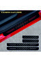 8 - Compatible Accessory Auto Door Sill Sticker Carbon for Mercedes Glc 4 Pcs Custom