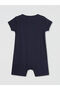 Crew Neck Printed Baby Boy Jumpsuit