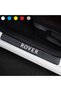 Accessory Auto Door Sill Sticker Compatible for Rover (Ecnrshop) Carbon 4 Pcs
