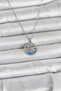 Sea Style Women's Necklace with Zircon in Silver Steel Chain for Elegant Necks - 2
