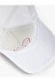Heart Embroidered Cotton Cap Hat - 4