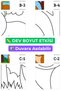 Giant Coloring Poster Bear Themed 16 Pieces A4 🧸   Children's Educational Activity Coloring Set Large Size Poster - 4